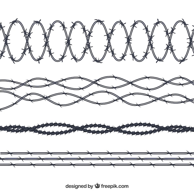 different types of barbed wire