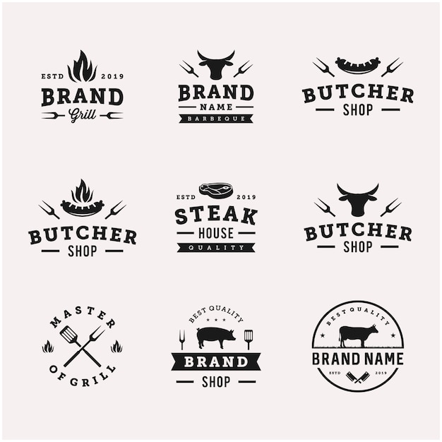 Download Food Company Logo Vector PSD - Free PSD Mockup Templates
