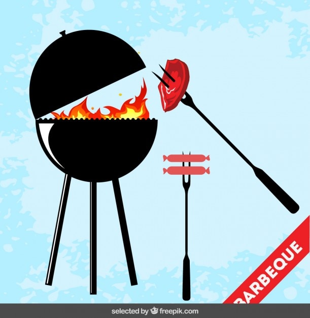 barbeque illustration free download