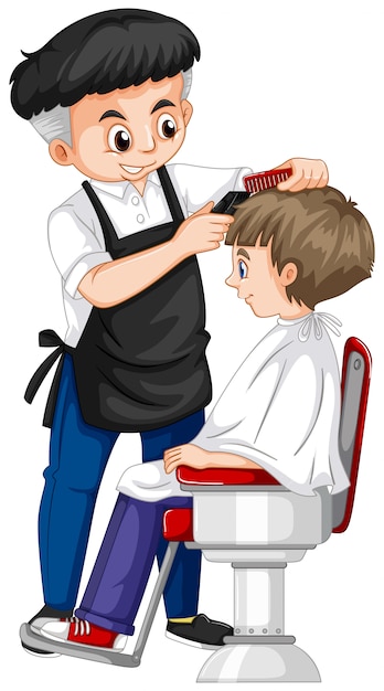 haircut clipart