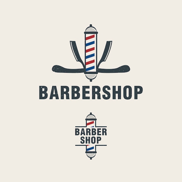 Download Free Barber Pole Logo Template Premium Vector Use our free logo maker to create a logo and build your brand. Put your logo on business cards, promotional products, or your website for brand visibility.