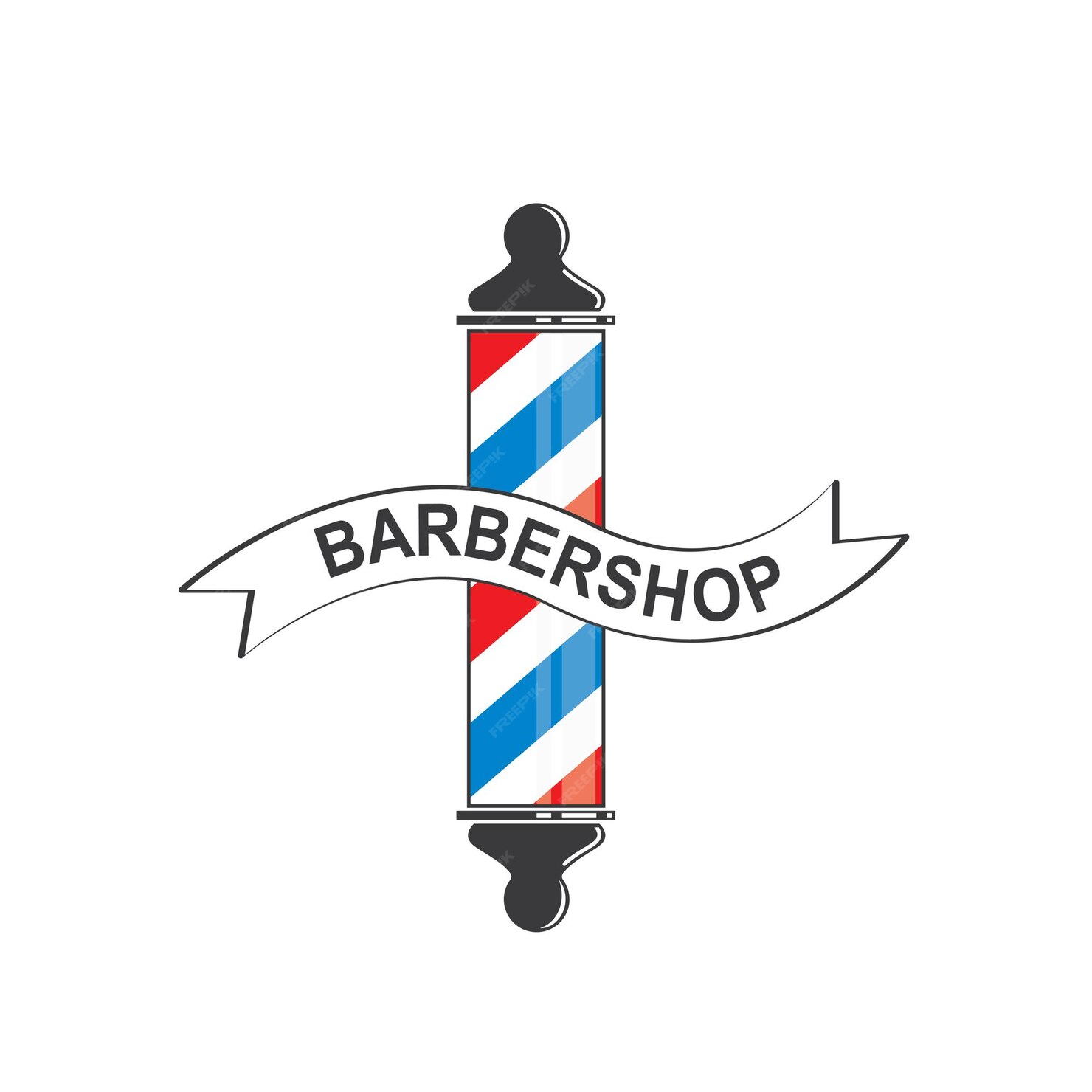 Premium Vector | Barber shop icon vector icon template