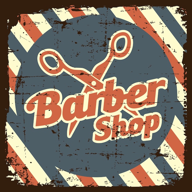 Premium Vector Barbershop Barber Shop Sign Signage   Barbershop Barber Shop Sign Signage 2699 104 