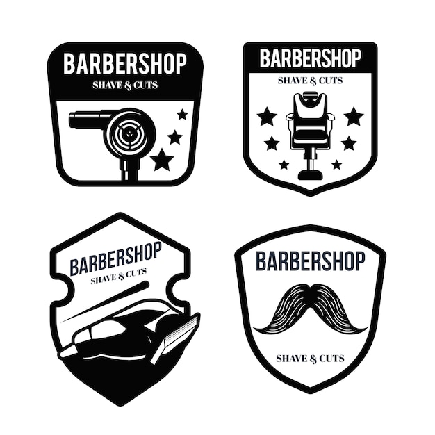 Download Free Download Free Barbershop Black And White Logos Vector Freepik Use our free logo maker to create a logo and build your brand. Put your logo on business cards, promotional products, or your website for brand visibility.