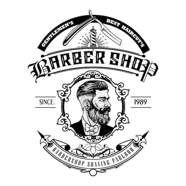 Download Free Barber Shop Logo Images Free Vectors Stock Photos Psd Use our free logo maker to create a logo and build your brand. Put your logo on business cards, promotional products, or your website for brand visibility.