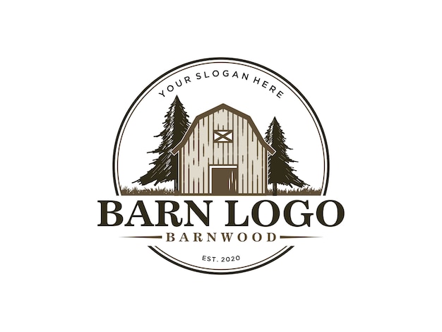 Download Free Barnwood Vintage Logo Design Template Premium Vector Use our free logo maker to create a logo and build your brand. Put your logo on business cards, promotional products, or your website for brand visibility.