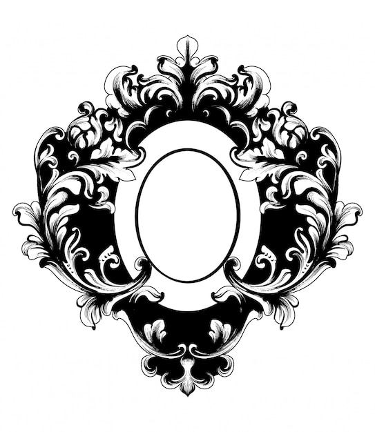 Download Free Baroque Rich Oval Shape Frame Premium Vector Use our free logo maker to create a logo and build your brand. Put your logo on business cards, promotional products, or your website for brand visibility.