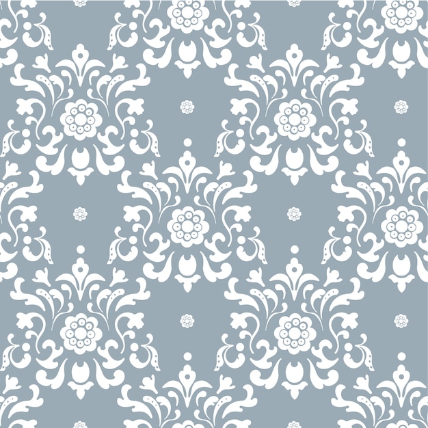 Free Vector | Baroque vector background. seamless decorative backdrop ...