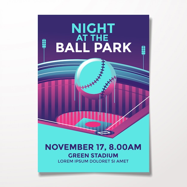 premium-vector-baseball-flyer-template