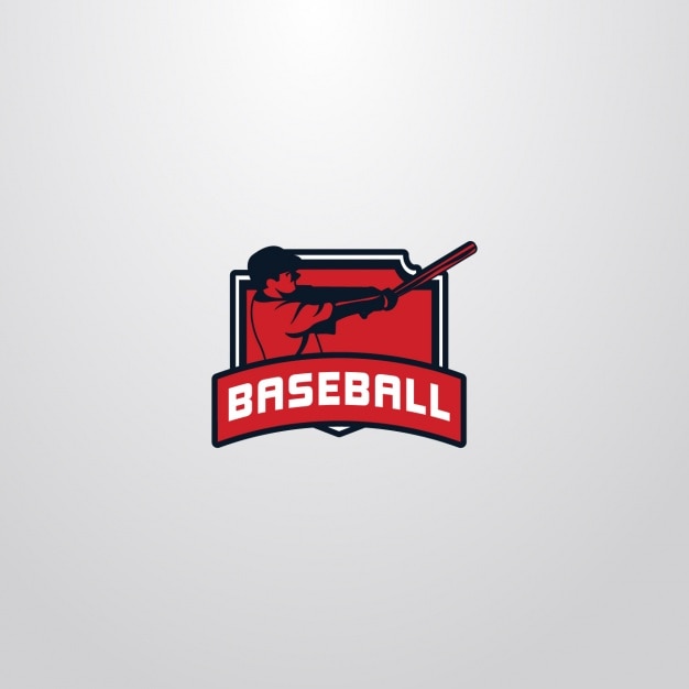 Download Baseball logo on a white background Vector | Free Download