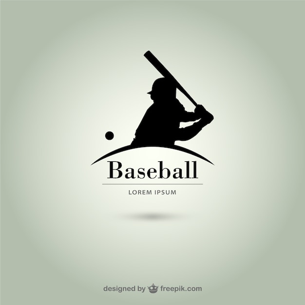 free clipart baseball player silhouette - photo #50