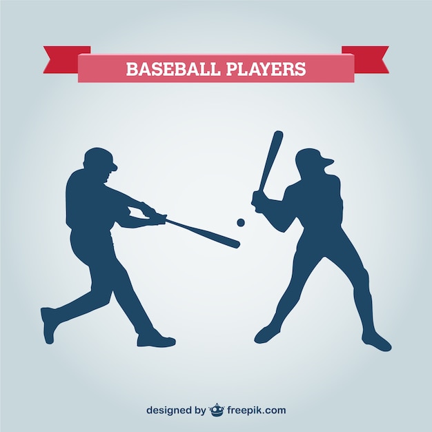 Download Baseball players | Free Vector