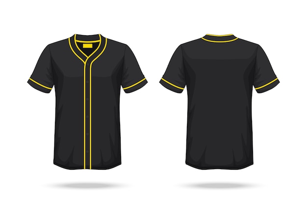 Download Baseball t shirt mockup Vector | Premium Download