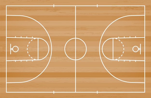 Image Freepik Com Free Vector Basketball Court