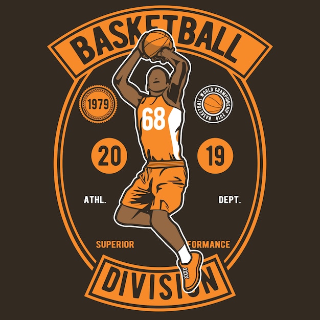 Basketball division | Premium Vector