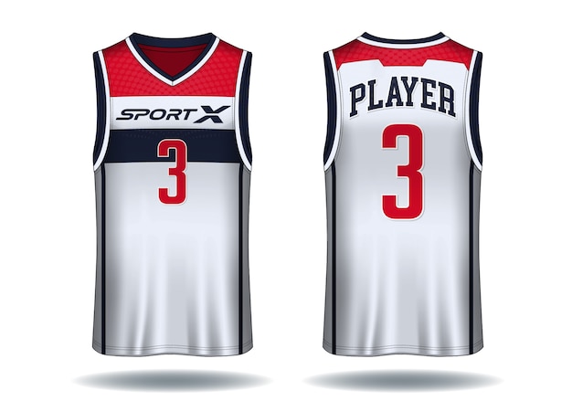 Download Premium Vector | Basketball jersey, tank top sport ...