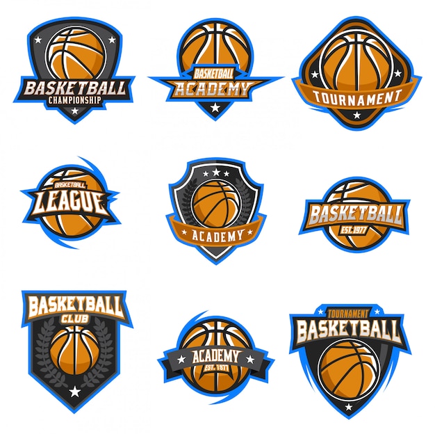 Download Free Basketball Logo Vector Set Premium Vector Use our free logo maker to create a logo and build your brand. Put your logo on business cards, promotional products, or your website for brand visibility.