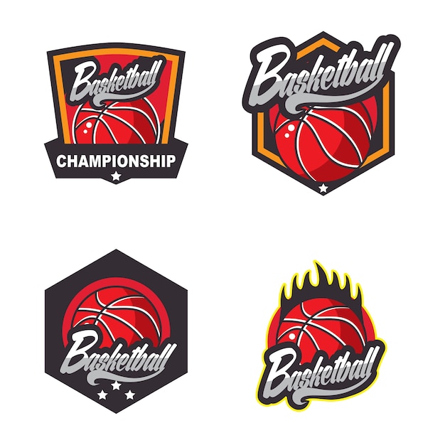 Premium Vector | Basketball logos, american logo sports