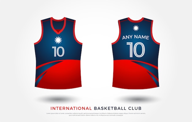 Download Basketball t-shirt design uniform set of kit. basketball ...