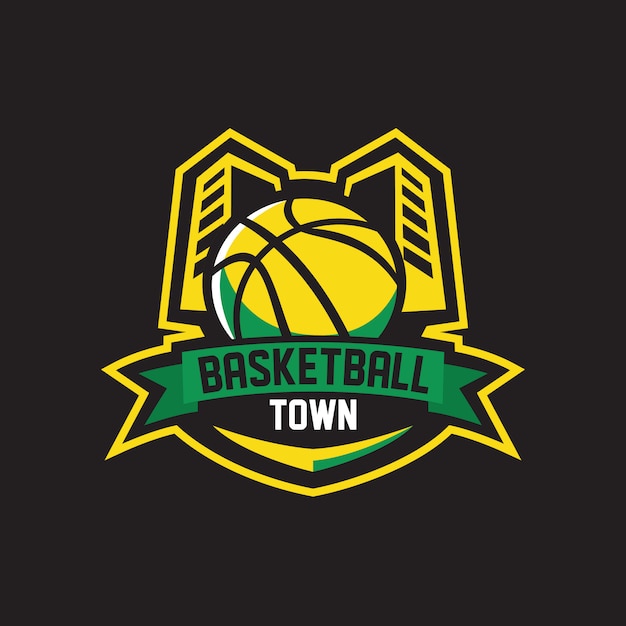 Download Free Basketball Town Logo Sports Premium Vector Use our free logo maker to create a logo and build your brand. Put your logo on business cards, promotional products, or your website for brand visibility.