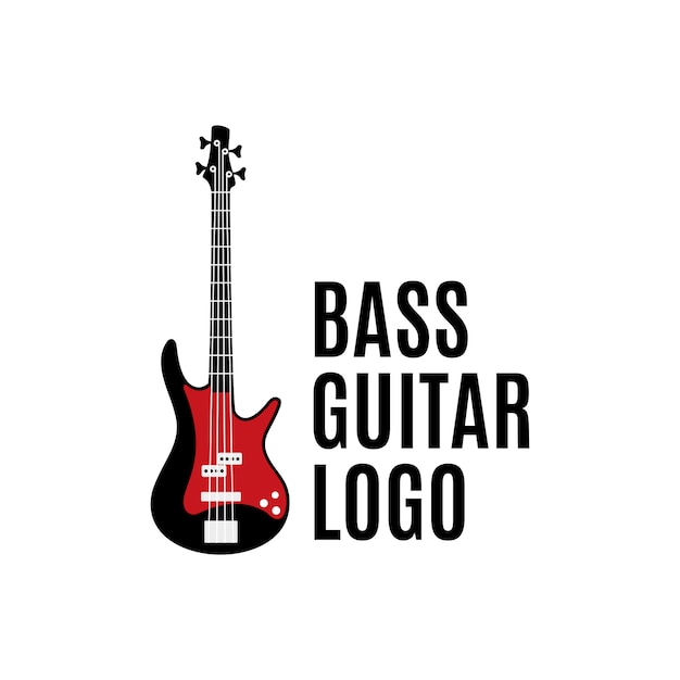 Download Free Bass Guitar Logo Design Concept Inspiration Premium Vector Use our free logo maker to create a logo and build your brand. Put your logo on business cards, promotional products, or your website for brand visibility.