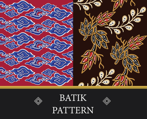 batik mega mendung vector definition