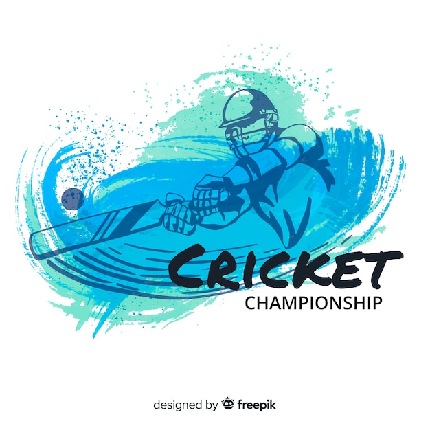 Download Free Download Free Batsman Playing Cricket In Watercolor Design Vector Use our free logo maker to create a logo and build your brand. Put your logo on business cards, promotional products, or your website for brand visibility.