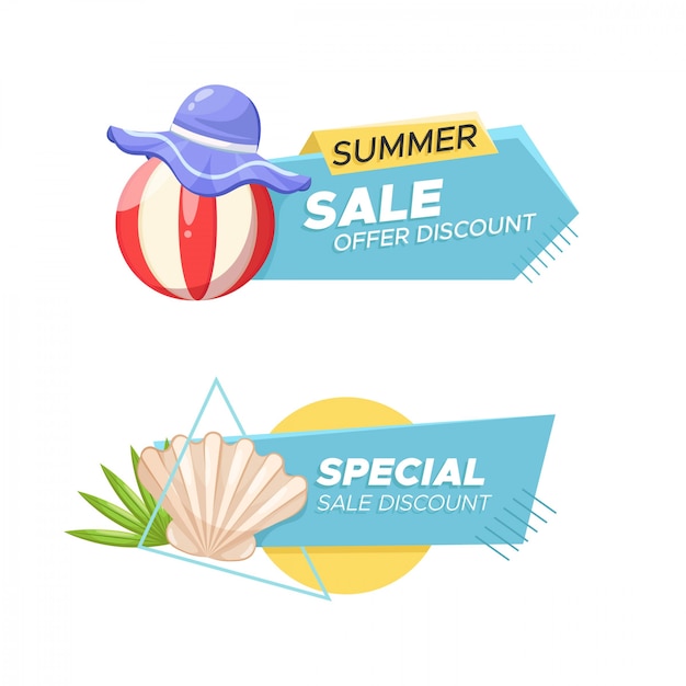 Download Free Beach Banner Set Premium Vector Use our free logo maker to create a logo and build your brand. Put your logo on business cards, promotional products, or your website for brand visibility.
