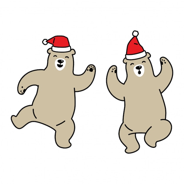 dancing christmas bear