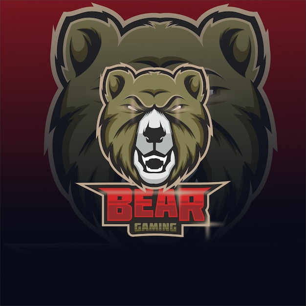 Download Free Bear E Sports Team Mascot Logo Premium Vector Use our free logo maker to create a logo and build your brand. Put your logo on business cards, promotional products, or your website for brand visibility.