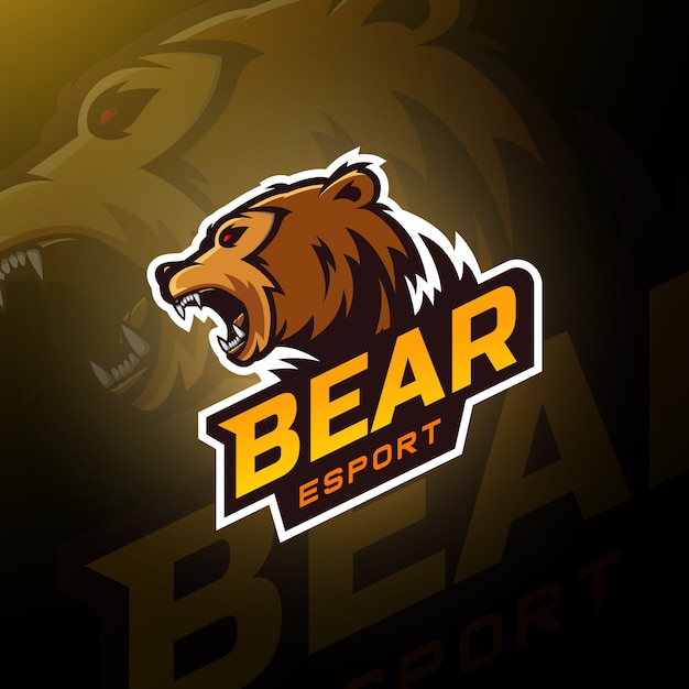 Download Free Bear Head Gaming Logo Esport Premium Vector Use our free logo maker to create a logo and build your brand. Put your logo on business cards, promotional products, or your website for brand visibility.