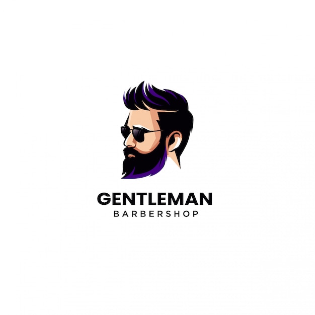 Download Free Beard Man Barber Shop Logo Vector Illustration Premium Vector Use our free logo maker to create a logo and build your brand. Put your logo on business cards, promotional products, or your website for brand visibility.