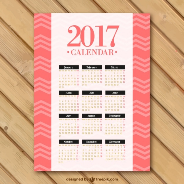 free-vector-beautiful-2017-calendar-with-lines-background