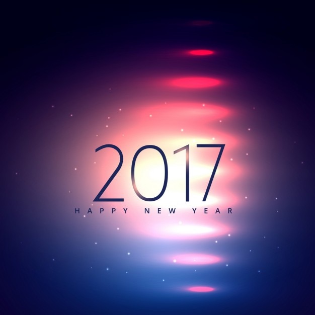 Beautiful abstract background of 2017