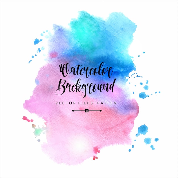 Download Free Vector | Beautiful abstract watercolor background