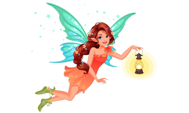 Premium Vector Beautiful Fairy