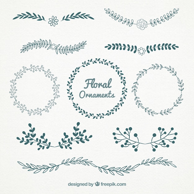 Free Free 177 Floral Ornaments Svg SVG PNG EPS DXF File