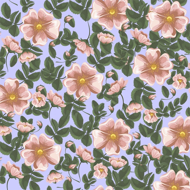 Premium Vector | Beautiful flower pattern
