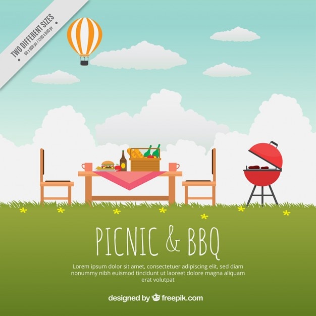 Download Free Download Free Beautiful Landscape With Delicious Bbq And Picnic Use our free logo maker to create a logo and build your brand. Put your logo on business cards, promotional products, or your website for brand visibility.