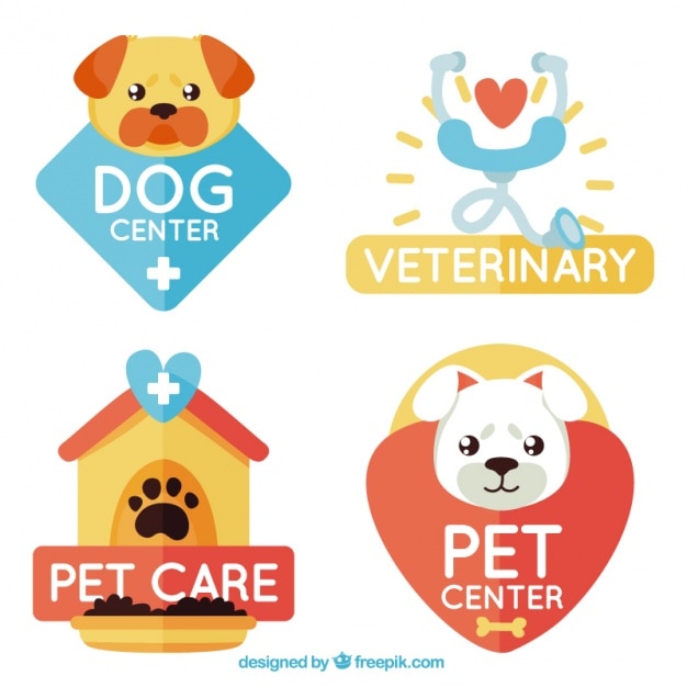 Beautiful logos for animal care