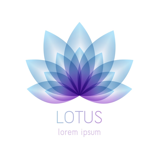 Premium Vector | Beautiful lotus flower symbol template. good for spa ...