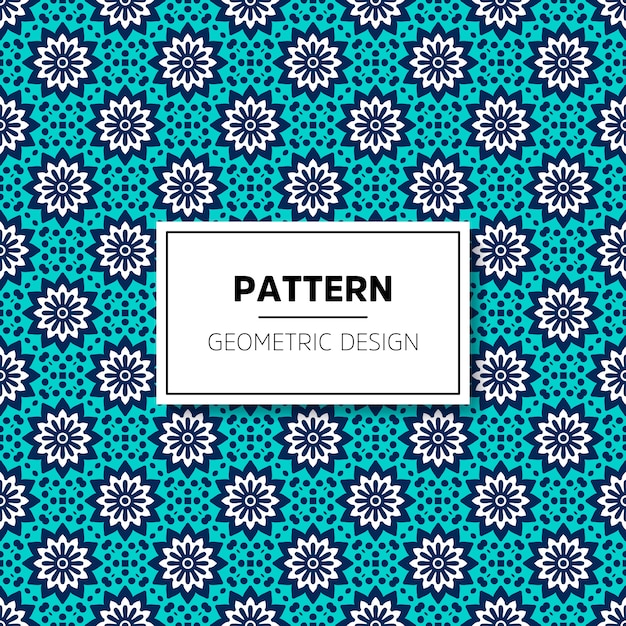Beautiful mandala seamless pattern background design Premium Vector