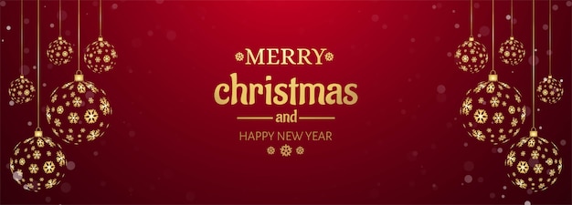 Free Vector | Beautiful merry christmas card