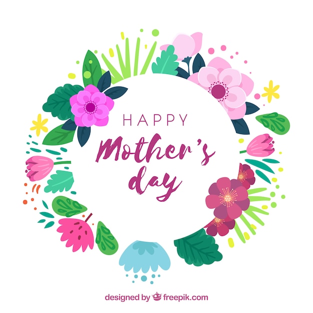 Beautiful mothers day background