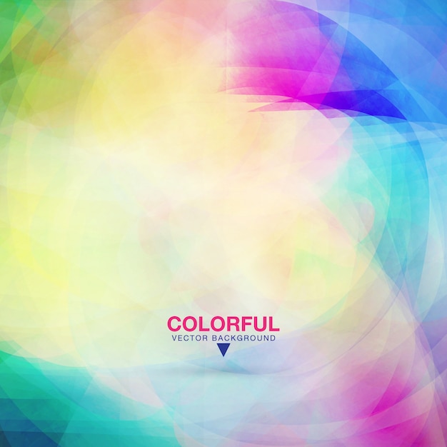 Free Vector Beautiful Multicolor Background Design