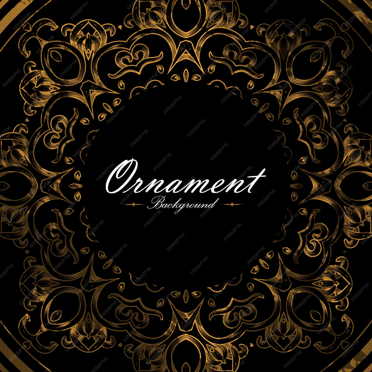 Free Vector | Beautiful ornament background