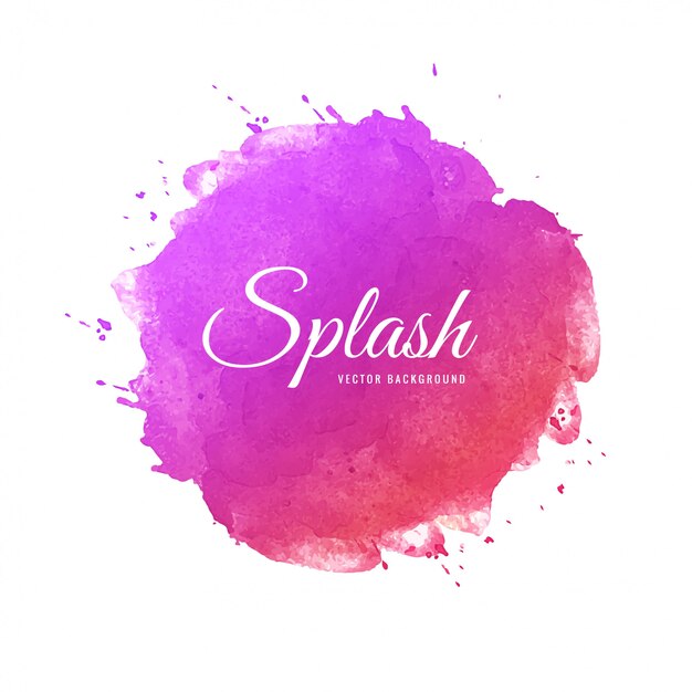 Free Vector | Beautiful soft splash colorful watercolor