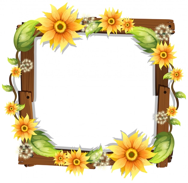 Free Free 181 Sunflower Border Svg Free SVG PNG EPS DXF File