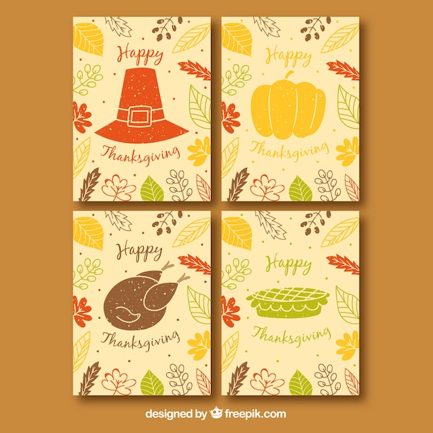 Beautiful thanksgiving greeting cards