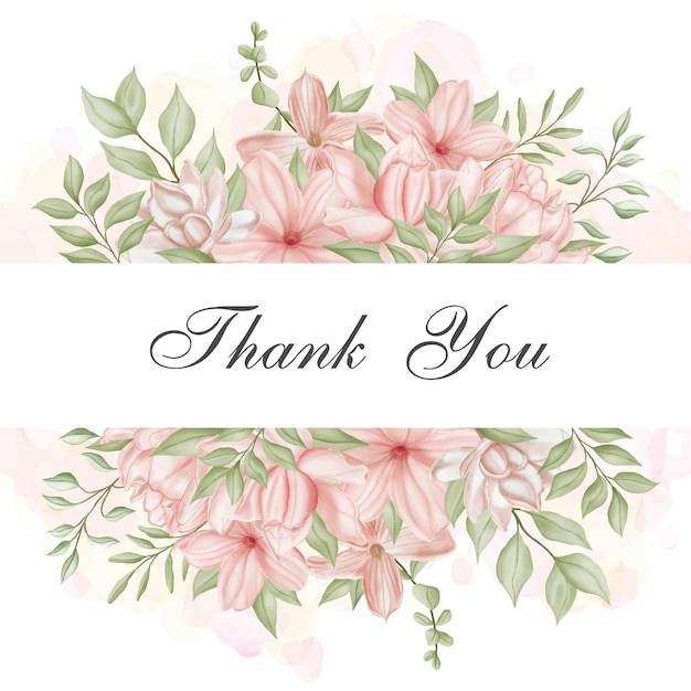 Premium Vector | Beautiful watercolor flower frames for greeting cards
